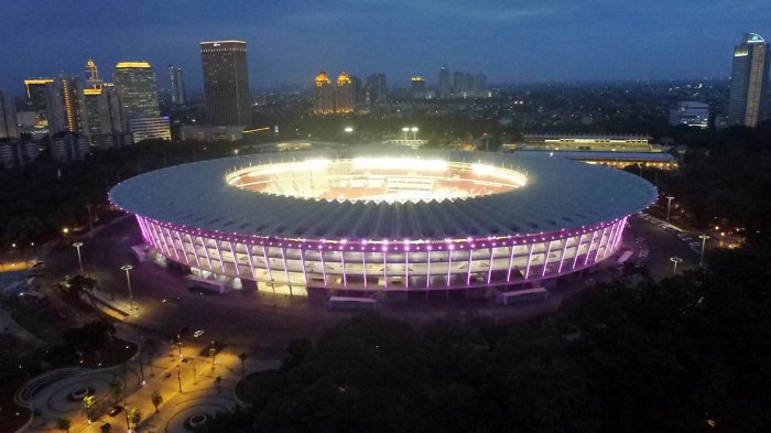 Stadion Utama Gelora Bung Karno (sumber Tribun)