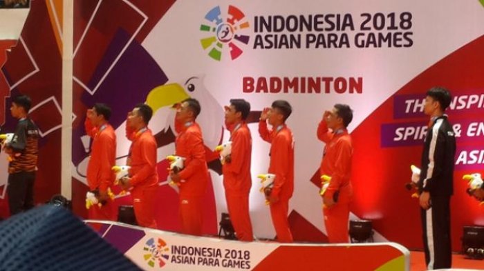 Timnas Beregu Badminton Indonesia sumbang medali emas pertama (sumber tribun)