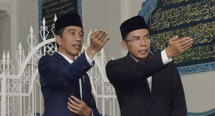 TGB : Jokowi Seperti Menyalip di Tikungan