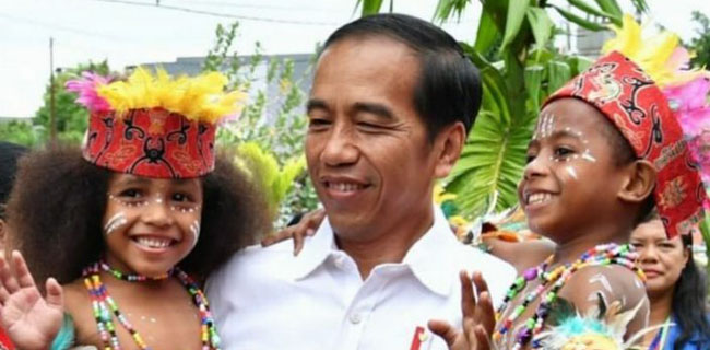 Presiden Jokowi di Papua