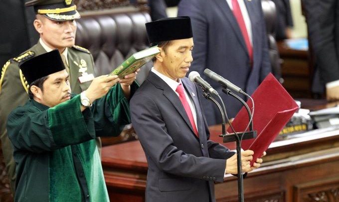 Presiden Jokowi (foto Tribunnews)