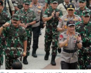 Panglima TNI dan Kapolri